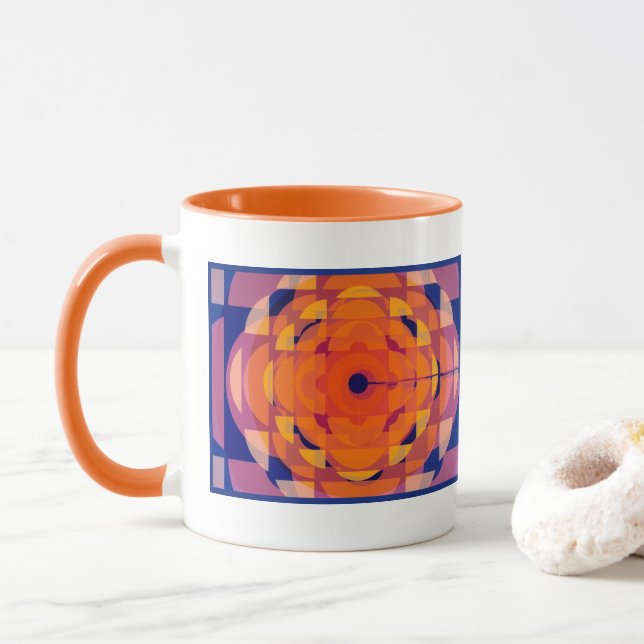 1970s Stylised Logo Combo Mug (With Donut)