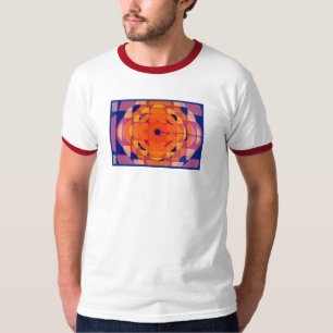 1970s Stylised Logo Ringer T-Shirt