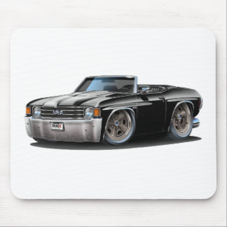 1971-72 Chevelle Black-White Convertible Mouse Mat