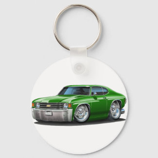 1971-72 Chevelle Green Car Key Ring