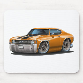 1971-72 Chevelle Orange-Black Car Mouse Mat