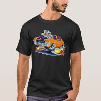 1971-72 Chevelle Orange-Black Car T-Shirt