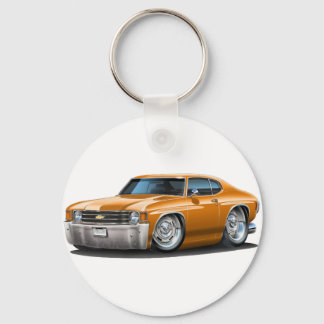1971-72 Chevelle Orange Car Key Ring