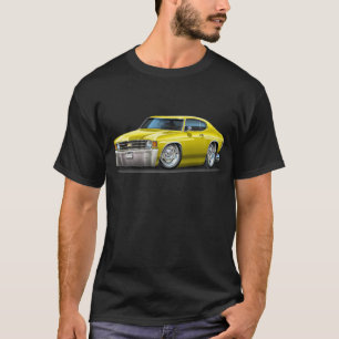 1971-72 Chevelle Yellow Car T-Shirt