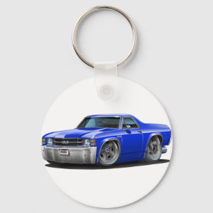 1971-72 El Camino Blue Truck Key Ring