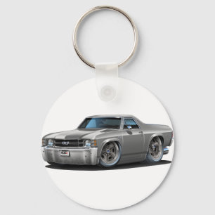 1971-72 El Camino Grey Truck Key Ring