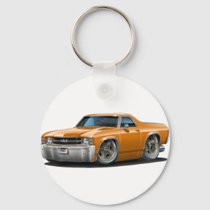 1971-72 El Camino Orange Truck Key Ring