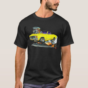 1971-72 El Camino Yellow-Black Truck T-Shirt