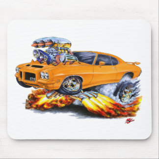 1971-72 GTO Orange Car Mouse Mat