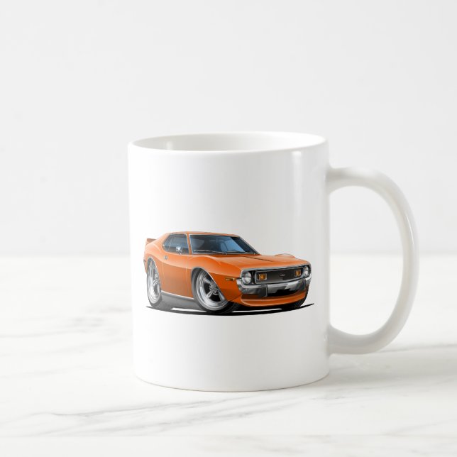1971-72 Javelin Orange Car Coffee Mug (Right)