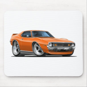 1971-72 Javelin Orange Car Mouse Mat