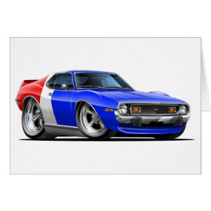 1971-72 Javelin Red White Blue Car