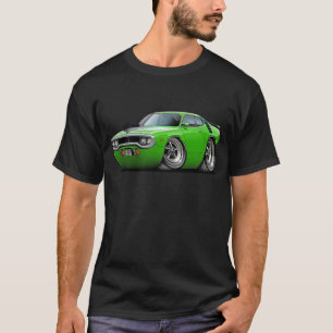 1971-72 Roadrunner Lime-Black Car T-Shirt