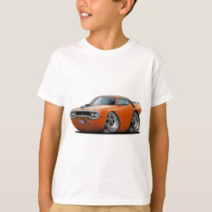 1971-72 Roadrunner Orange-Black Car T-Shirt