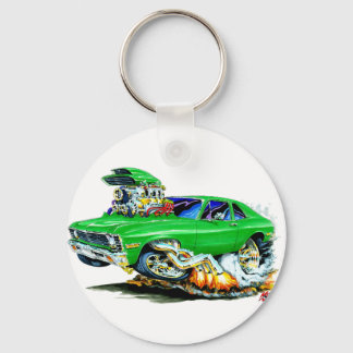 1971-74 Nova Green Car Key Ring