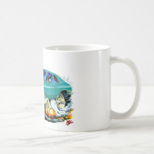 1971-74 Nova Teal Car Coffee Mug