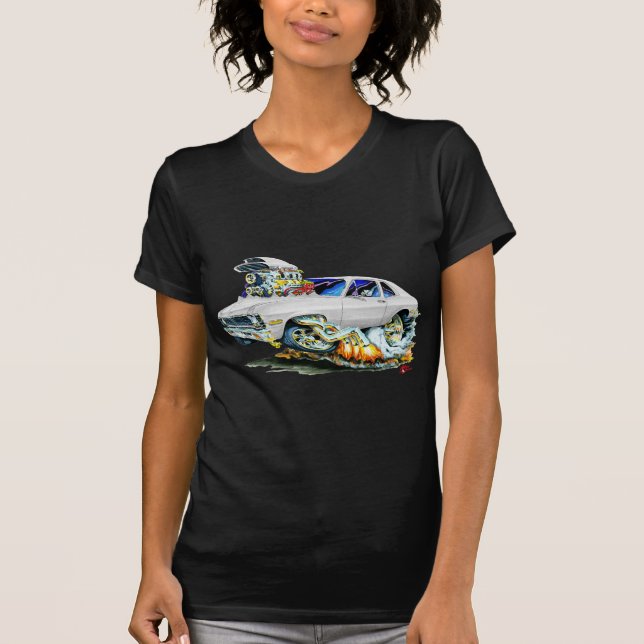 1971-74 Nova White Car T-Shirt (Front)