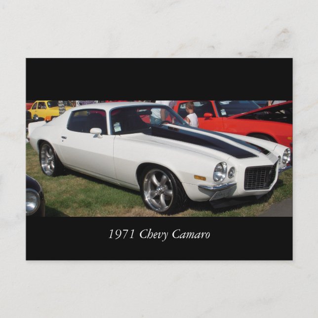 1971 Chevy Camaro Postcard (Front)