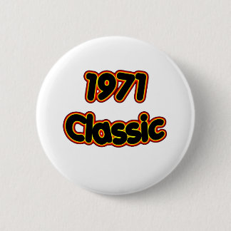 1971 Classic 6 Cm Round Badge