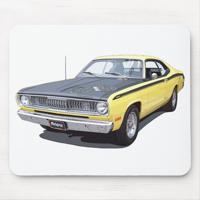 1971 Duster 340 Mouse Mat (Front)
