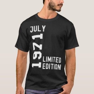 1971 July Happy Birthday Party T-Shirt