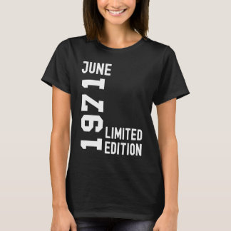 1971 June  Happy Birthday Party T-Shirt