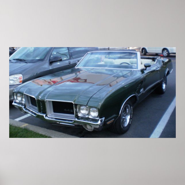 1971 Oldsmobile 442 Convertible Poster (Front)