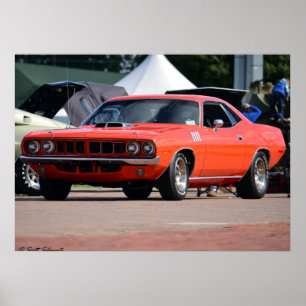 1971 Plymouth Cuda 440 poster