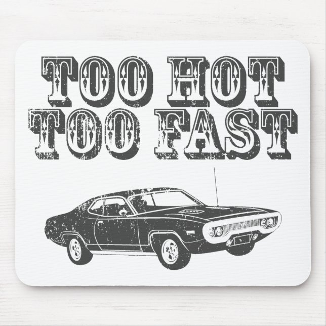 1971 Plymouth Hemi GTX Mouse Mat (Front)