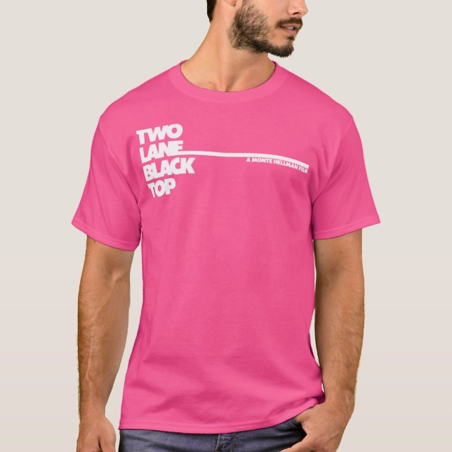 1971 Two Lane Blacktop Logo T-Shirt (Front)