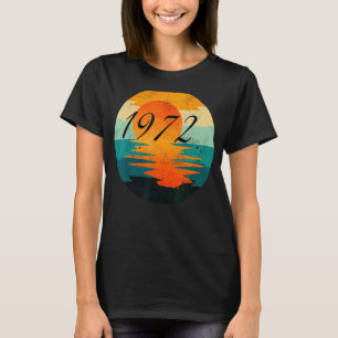 1972 50 Year Old Retro Vintage 1972 50th Birthday T-Shirt