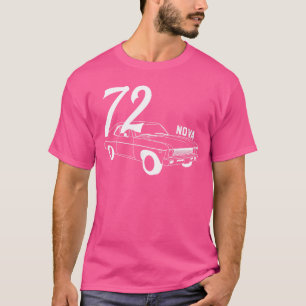 1972 72 Chevys Nova 2 Classic Car Old School Muscl T-Shirt