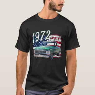 1972 72 F100 Truck 4th Of July American T-Shirt