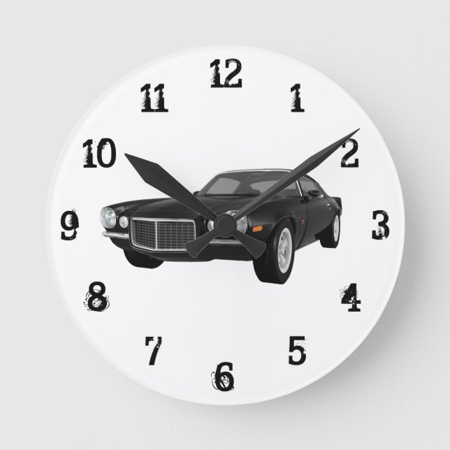 1972 Camaro: Wall Clock (Front)