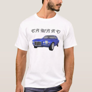 1972 Camaro Z28: Muscle Car: Blue Finish: T-Shirt