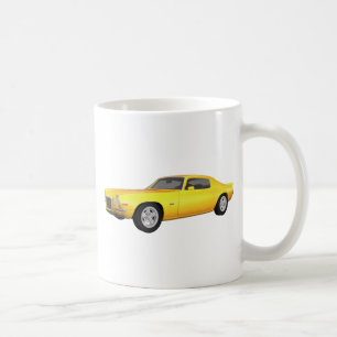 1972 Camaro Z28: Muscle Car: Yellow Finish: Coffee Mug