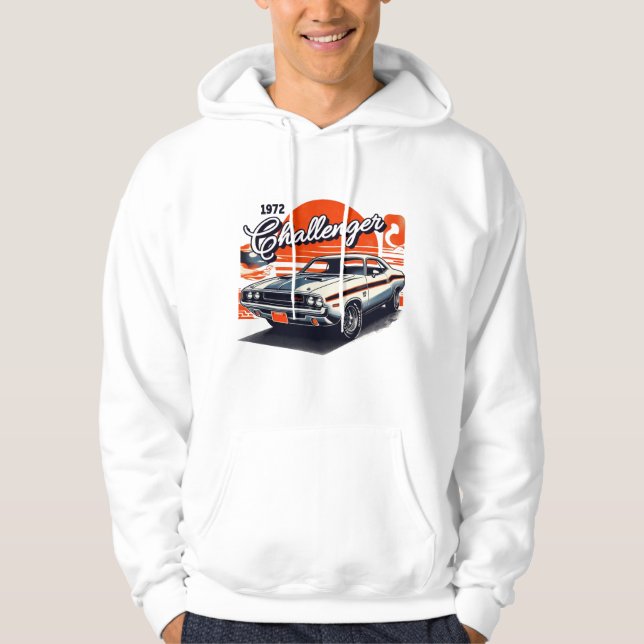 1972 Challenger  Hoodie (Front)