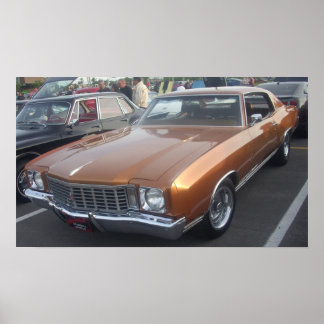 1972 Chevrolet/Chevy Monte Carlo Poster