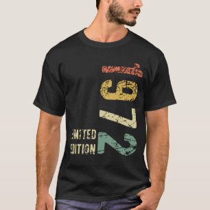 1972 Limited Edition 50 Years 50th Birthday Gift T-Shirt