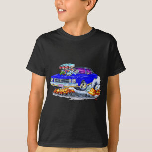 1972 Monte Carlo Blue Car T-Shirt