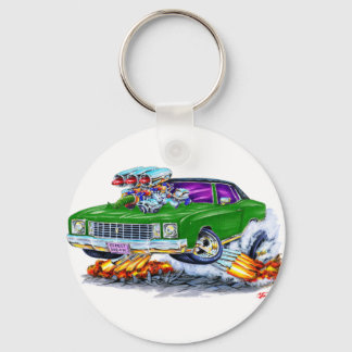 1972 Monte Carlo Green Car Key Ring