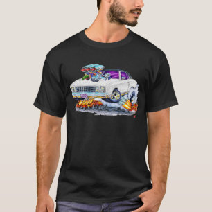 1972 Monte Carlo White Car T-Shirt