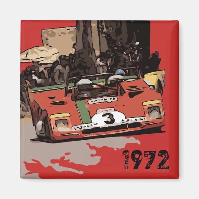 1972 RACING MAGNET (Front)