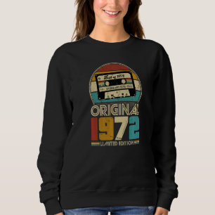 1972 Vintage 50th Birthday Retro  Men Woman Sweatshirt