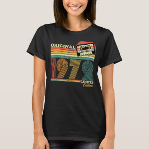 1972 Vintage 50th Birthday Retro Men Woman T-Shirt