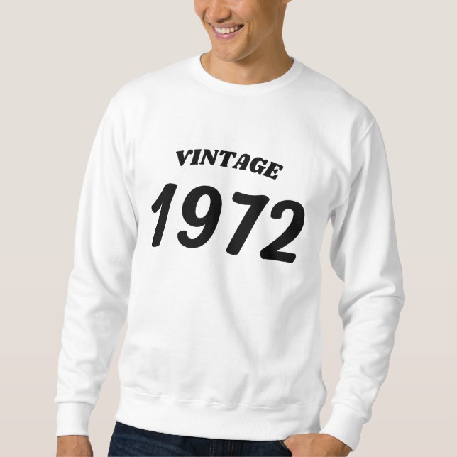 1972 Vintage  Sweatshirt (Front)
