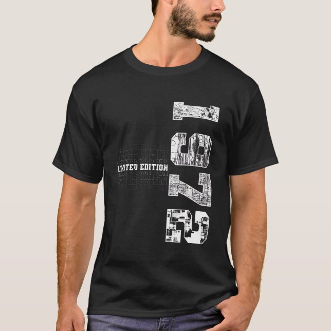 1972 Year Of Birth Birthday 1972 T-Shirt (Front)