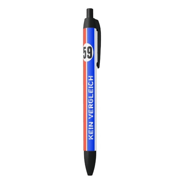 1973/1975 RACING BLACK INK PEN (Bottom (Vertical))