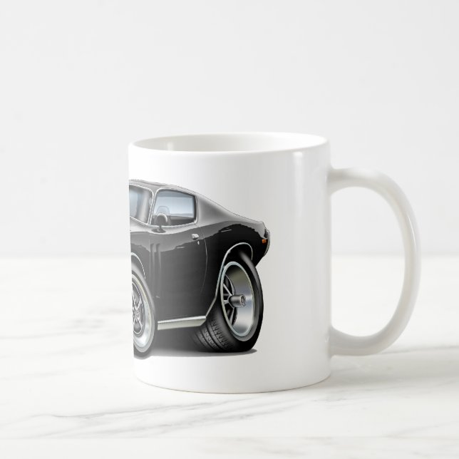 1973-74 Charger Black Car Coffee Mug (Right)