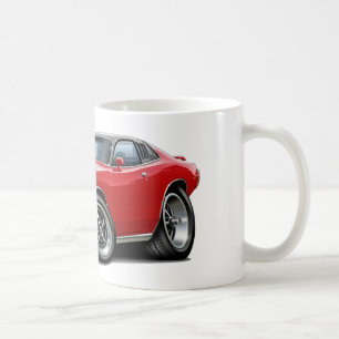 1973-74 Charger Red-Black SE Car Coffee Mug